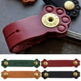 thumbnail image 2 of sourcing map Pack of 5 Leather Cable Ties Cable Clips Headphone K5S6, 2 of 8