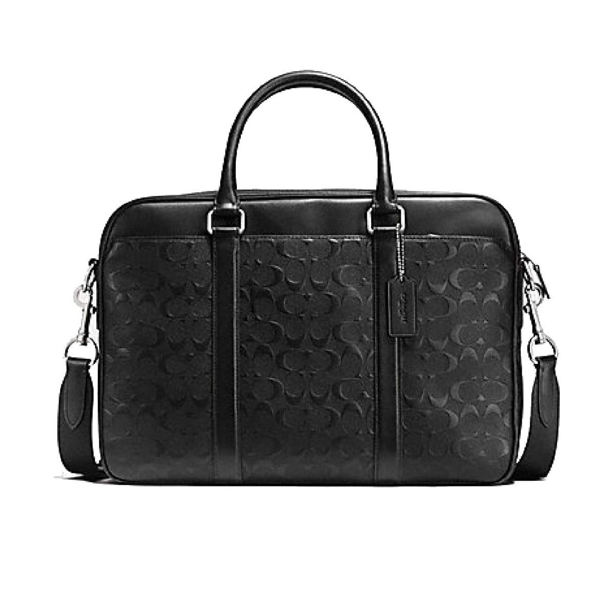 coach perry slim briefcase