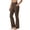 Brown, variant on Rosvigor Flare Yoga Pants for Women High Waisted Leggings Tummy Control Workout Pants No Front Seam Trousers with Pockets