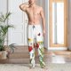 thumbnail image 2 of Fotbe Wild Herbs Pantalones de Pijama para Hombre, Pantalones de Dormir, Pantalones de Casa con Cintura Ajustable y Bolsillos-3X-Large, 2 of 6
