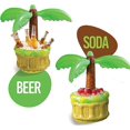thumbnail image 2 of YOPTOP Lot de 2 Grandes Glacières Gonflables Flottantes pour Boissons pour Fêtes 2-en-1 Bouée à Boisson pour Piscine et Fournitures de Fête Décorations de Fête d'Été Flotteurs à Boisson pour Piscine (Lot de 2), 2 of 6