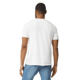 thumbnail image 2 of Gildan Men's Softstyle CVC T-Shirt, Crewneck Tee for Crafting, 60/40 Cotton/polyester, White Shirt, S, 2 of 5