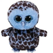TY Beanie Boos - Yago the Blue Owl (Glitter Eyes) Small 6" Plush