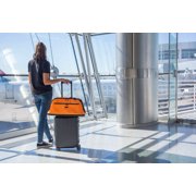 Sleepypod Air - Airline Approved Carrier and Crash-Tested Car Seat for Cats and Dogs up to 18 lbs. (Orange Dream)