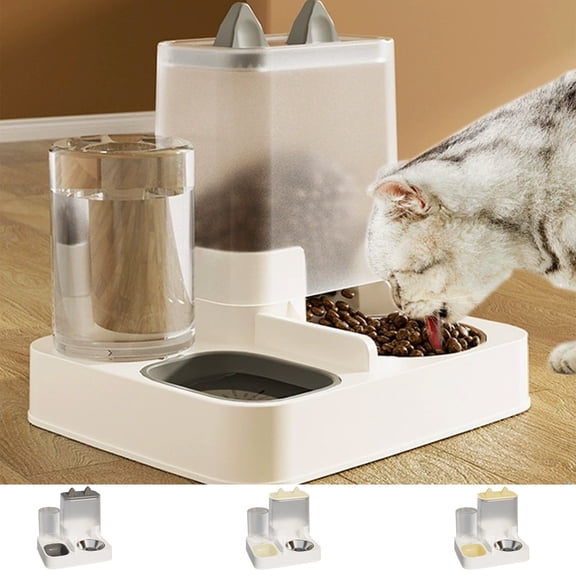 Dog Bowls Cat Bowls Pet Bowls Anti Tip Non Slip Wide Mouth Plastic Food Water Bowl for Small Medium Dogs Cats Indoor by PALIFEUR