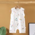thumbnail image 2 of UAYOTSE Infant Boy 3M 6M 12M Classic Romper Short Sleeve Collared One Piece Jumpsuit Outfit,Sizes 0-6 Months, 2 of 4