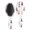 Multicolor Christmas Tree, variant on Dark Blue Christmas Dog and Snowman Pattern Hair Brush,Girls Detangling Hair Brush,Glide Through Tangles with Ease for Wet & Dry Hair,8.8"X2.8"