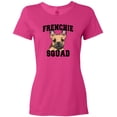thumbnail image 3 of Inktastic Cute French Bulldog  Frenchie Squad Women's T-Shirt, 3 of 5