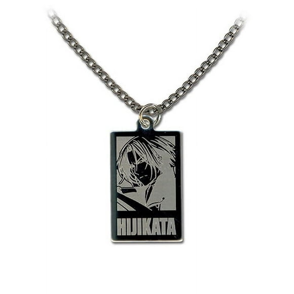 Necklace - Hakuoki 2nd - Hijikata Metal Portrait New Anime Licensed ge35546