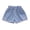 Blue-07, variant on Mitankcoo Cotton Jean Shorts for Girls Bow Decoration Elastic Waist Jorts with Pockets Summer Casual 2-13Y