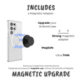 thumbnail image 4 of AKAM Agarre para celular compatible con MagSafe + Anillo adaptador magnético + Sticker bloqueador EMF, para Android y iPhone con MagSafe, 4 of 5