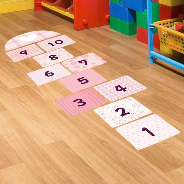 Brondbend up to 45 off Jumping Game Stickers Girls Room Kindergarten