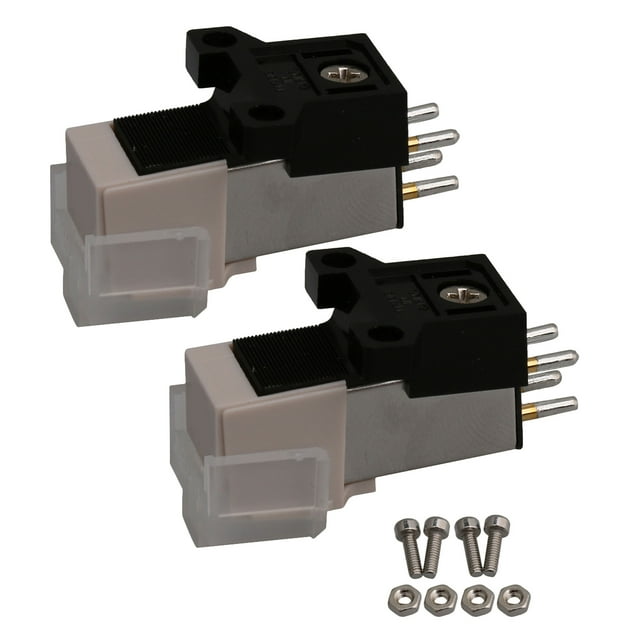 BQLZR 2 Pcs Pièces de Rechange de Cartouche de Phono pour Tourne-Disque pour Tourne-Disque Vinyle