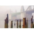 thumbnail image 2 of Mahan, Kathy 14x11 White Modern Wood Framed Museum Art Print Titled - Suslaw River Bridge IV, 2 of 4