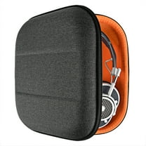 Geekria Shield Headphones Case Compatible with JBL, Grado, Audio Technica, Master & Dynamic and More, Replacement Hard Shell Travel Carrying Bag with Cable Storage (Dark Grey)