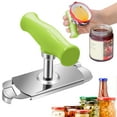 thumbnail image 2 of Cap Crack Jar Opener, Jar Opener - Adjustable Multifunctional Jar & Bottle Opener – Heavy-Duty Manual Kitchen Tool for Effortless Lid Removal, Stubborn Jar Lids, Beverage Bottles & Party Essentials, 2 of 5