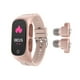 thumbnail image 1 of Reloj inteligente 2 en 1 TWS Audífonos Rastreador de ejercicios True Wireless BT5.0 Audífonos Podóme Abanopi Rosa, 1 of 7