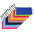 thumbnail image 4 of MasteelfCA 12pcs Zipper A6 File Bags Storage Pouch Portable Stationery Bags Mixed Color, 4 of 7