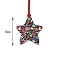 thumbnail image 2 of Fiudx Adorno Acrílico para Árbol de Navidad, Decoración Colgante Transparente, Diseño Único de Pistas de Carreras, Decoración Versátil para Árbol de Navidad, Adornos Navideños para Ventanas, Regalo E, 2 of 2