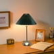thumbnail image 1 of Lámpara De Mesa Plisada Lámpara de escritorio decorativa de 220 V, lámpara de mesita de noche regulable de 3 vías con pantalla, 1 of 6