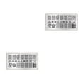 thumbnail image 4 of relayinert Pochoir de Nail Art Ensemble de Plaques de Modèle Outil Kit de Conception 11 2Ensemble, 4 of 6