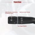thumbnail image 3 of Interruptor de señal de giro multifuncional Unique Bargains para Ford F-150 2011, 3 of 7