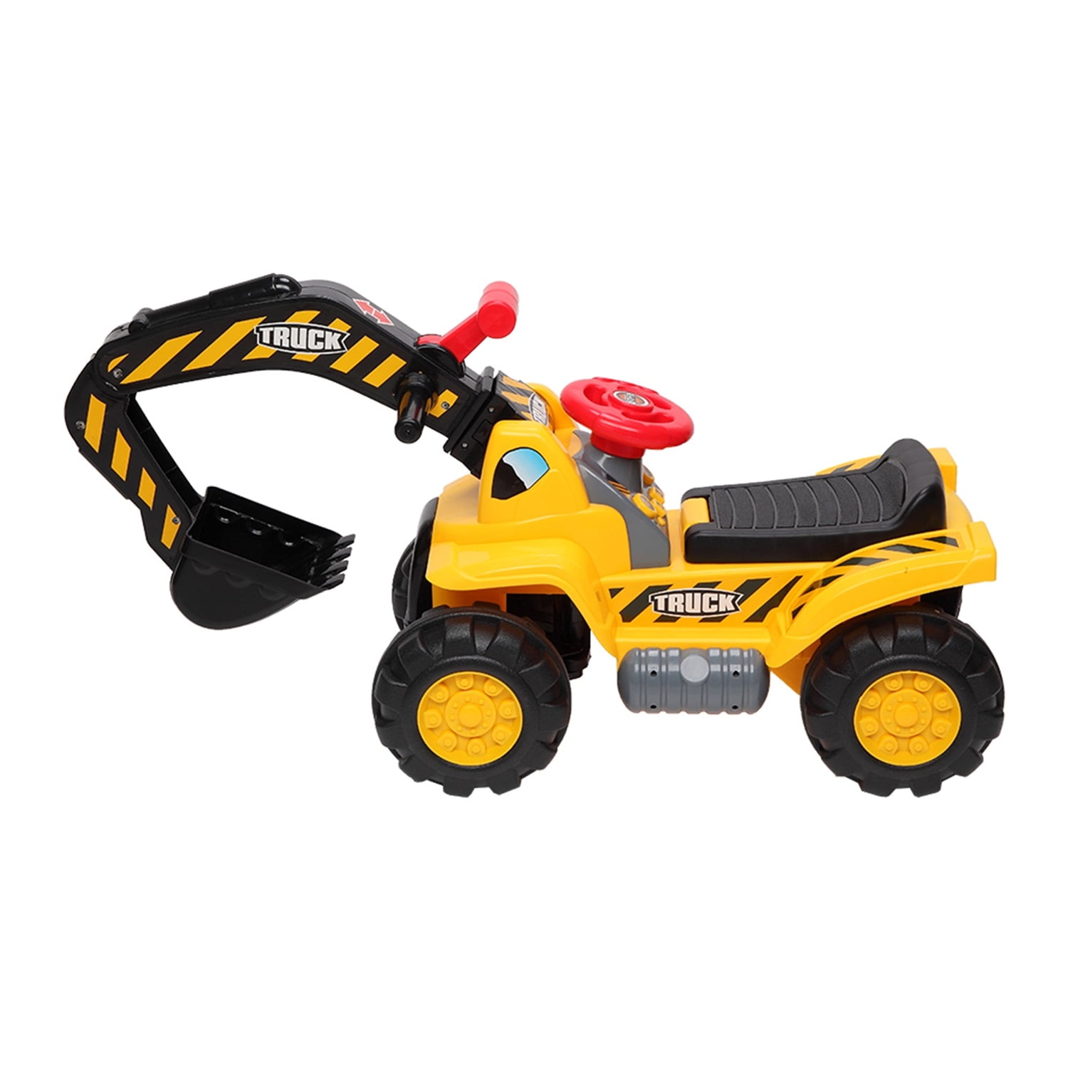 CIPACHO Kids Ride-on Sand Dumper, Digging Scooper Excavator Toy, Sand Tractor Toys for Kids 3-8, Yellow CIPACHO Kids Ride-on Sand Dumper, Digging Scooper Excavator Toy, Sand Tractor Toys for Kids 3-8, Yellow