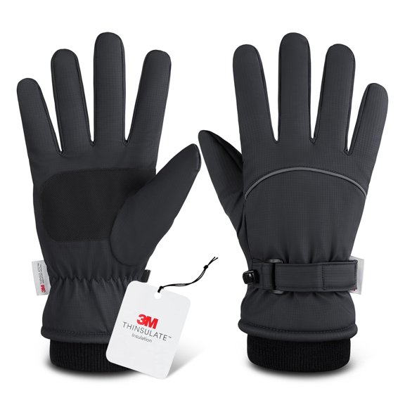 Kiyuycy Winter Thermal Gloves for Men & Women, Touchscreen Cold Weather Gloves, Windproof & Warm Fleece Lined Gloves for Skiing, Cycling, Running, Hiking, Driving and Outdoor Activities