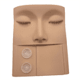 thumbnail image 1 of 3D False Eyelash Grafting Model Practice Tray Practice Head with Eyes for Eyelash Extension Replaceable Eyelids, 1 of 7