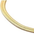 thumbnail image 2 of 5Pcs 304 Stainless Steel Herringbone Chain Bracelet 18K Gold Plated Classic Bracelet Bracelets Ornament for Women DIY Necklace Bracelet Earring Jewelry Craft Making Wide: 3 6 inch(15.1cm), 2 of 3