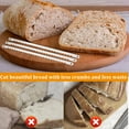thumbnail image 6 of Qenwkxz 16 Pcs Bread Knife Blade, Stainless Steel Replacement Bread Knife Blade with Screw and Screwdriver for Home Restaurant Cafe Bar, 6 of 12