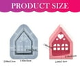 thumbnail image 3 of Silicone Moulds Casting Moulds Houses 3D Silicone Mould House Silicone Mould Candle Holder Silicone Mould Christmas Casting Moulds Silicone Casting Mould House Plaster For Casting, 3 of 8