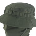 thumbnail image 5 of TFEOQRY Men's Cooling Balaclava Face Mask Boonie Hat Wide Brim Foldable UV Protection Fishing Outdoor Sun Hat, 5 of 5