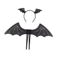 thumbnail image 2 of Conjunto de disfraz de Halloween con accesorios fotográficos y alas de para presentación de baile de graduación, 2 of 9