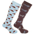 thumbnail image 1 of Chaussettes Design Animal pour Femmes (2 Paires), 1 of 5