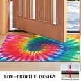 thumbnail image 3 of Colorful Tie Dye Pattern Door Rugs,Washable Non Slip Door Mats Indoor,Decorative Door Mats,Entry Mat Indoor for Entrance,Bedroom,Kitchen,Bathroom,17"x30", 3 of 6