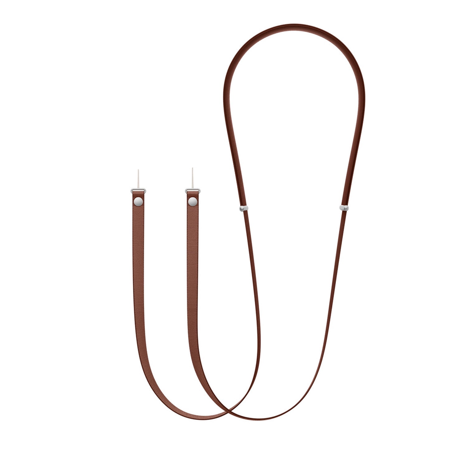 Adjustable Phone Case Hanging Lanyard for Daily Carry - Burgundy