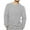 Gray, variant on UVEASISHA Mens Knit Sweaters Crewneck Long Sleeve Knitted Pullover Solid Casual Jumper Tops Basic Texture Sweater Big Sales Today White L