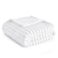 thumbnail image 4 of U by Bedsure Pure White Fleece Throw-XL Blanket for Couch - Super Soft Cozy Blankets for Women, Girls, 50x70 inches, 4 of 6