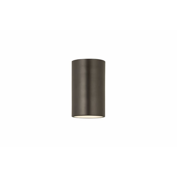 1 Light Flush Mount-Bronze Finish-Bronze Shade Color Bailey Street Home 372-Bel-4529381