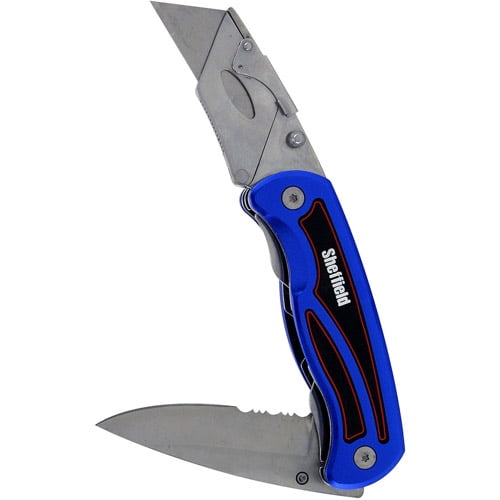Great Neck Saw 12129 Folding Combo Utility Pocket Knife