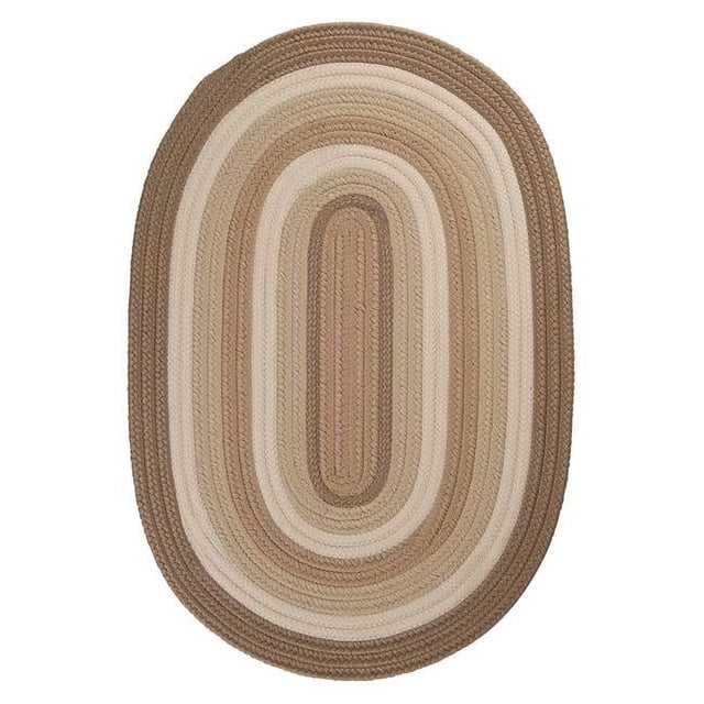 Colonial Mills BN89R084X084 7 ft. Brooklyn Traditional Round Rug, Natural