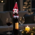 thumbnail image 4 of Festive Holiday Bottle Cover Santa Design for Home Bar and Restaurant Party Tabletop Decoration, 4 of 5