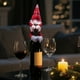 thumbnail image 4 of Funda Festiva Para Botellas De Vino Con Diseño De Papá Noel, Ideal Para Fiestas Y Para Decorar La Mesa Del Bar De Casa O Del Restaurante, 4 of 6