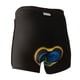 thumbnail image 5 of Pantalones cortos de ciclismo Pro Gel acolchados para hombre y mujer, ropa interior de bicicleta con almohadilla acolchada, color negro 3XL, 5 of 9