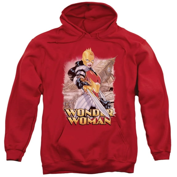Jla - Wonder Woman - Pull-Over Hoodie - Large