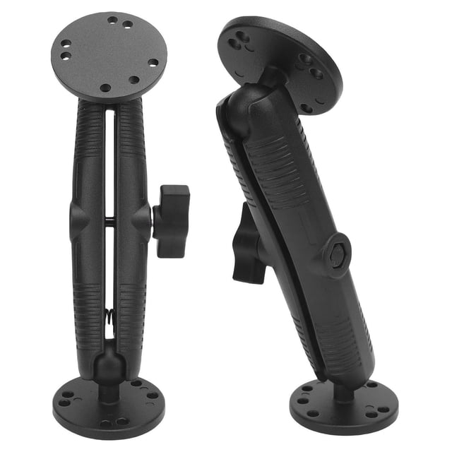 Premium High Strength Aluminum Alloy Fish Finder Mount with 1 Inch Ball Head – Versatile Marine Electronics Mount for Kit, Drill Base, and GPS Applications