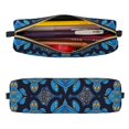 thumbnail image 2 of Fotbe Turtle Estuche para Lápices de Cuero con Estampado, Estuche con Cremallera Resistente, Organizador Compacto y Elegante para Papelería, 2 of 7