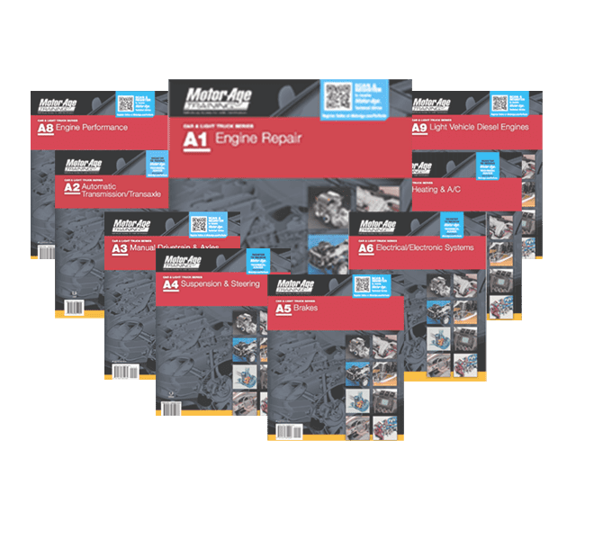 Ase Study Guide Practice Tests A Series Study Guide Bundle A1 A9 L1 X1 P2 And C1 Motor Age Training Walmart Com