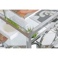 thumbnail image 6 of Bowery Hill Glass Coffee Table in Chrome Finish, 6 of 6
